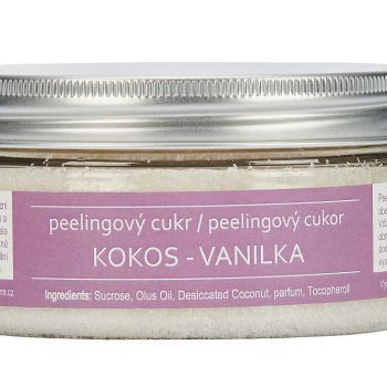 Cukrový peeling - Kokos / vanilka 