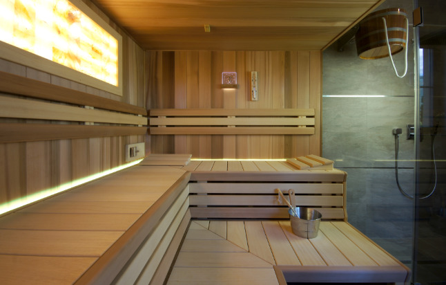 Finská sauna lze vyrobit i na míru