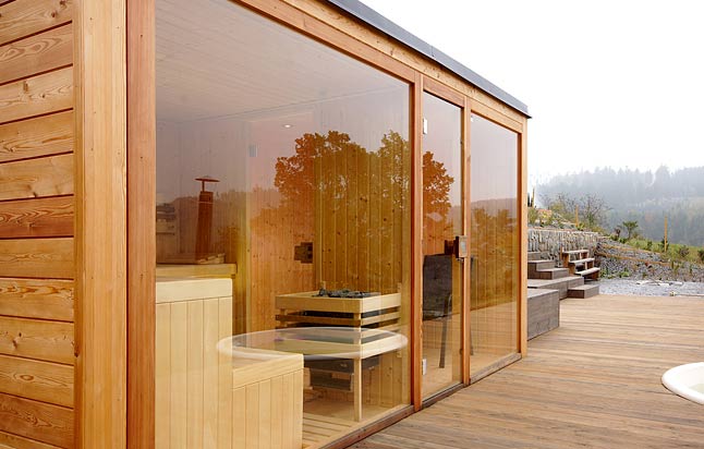 Speciální kalená skla pro saunu