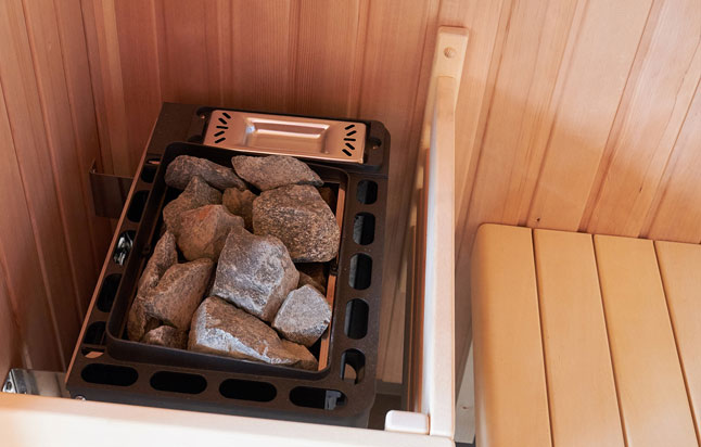 Venkovní sauna Native u Lucie Hradecké