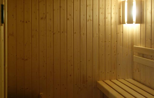 Sauna ze skandinávského smrku je krásná