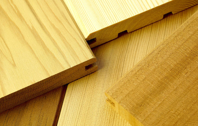 Vyberte si z různých druhů dřeva
