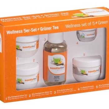 Wellness set - zelený čaj